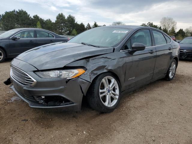 FORD FUSION SE 2018 with VIN 3FA6P0LU3JR124324 - Photo from auction