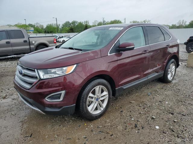 FORD EDGE SEL 2018 with VIN 2FMPK4J93JBB38222 - Photo from auction