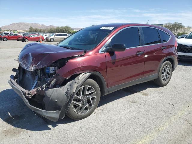 HONDA CR-V SE 2016 with VIN 2HKRM3H43GH569605 - Photo from auction