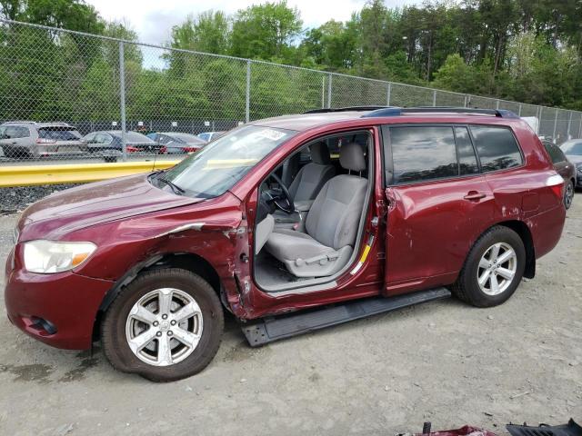 TOYOTA HIGHLANDER 2008 with VIN JTEDS41A382014593 - Photo from auction