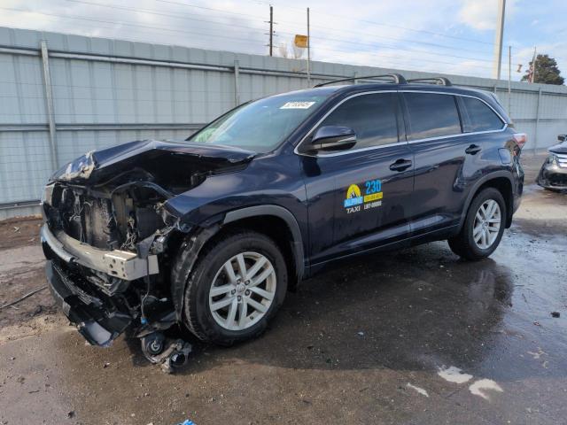 TOYOTA HIGHLANDER 2015 with VIN 5TDBKRFHXFS090347 - Photo from auction