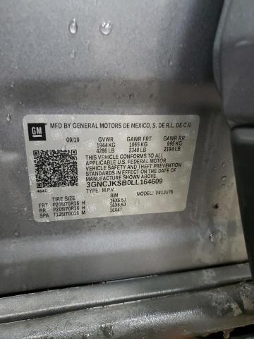 Photo 14 from auction – 2020 CHEVROLET TRAX LS with VIN 3GNCJKSB0LL164609