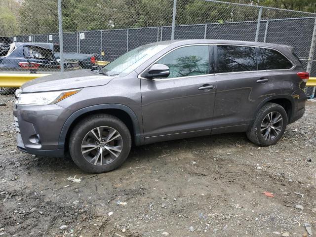 TOYOTA HIGHLANDER 2017 with VIN 5TDZARFH8HS024898 - Photo from auction