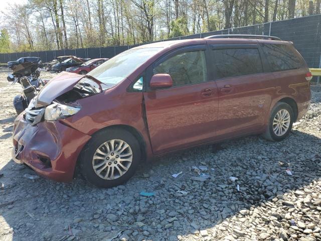 TOYOTA SIENNA XLE 2013 with VIN 5TDYK3DC2DS384336 - Photo from auction