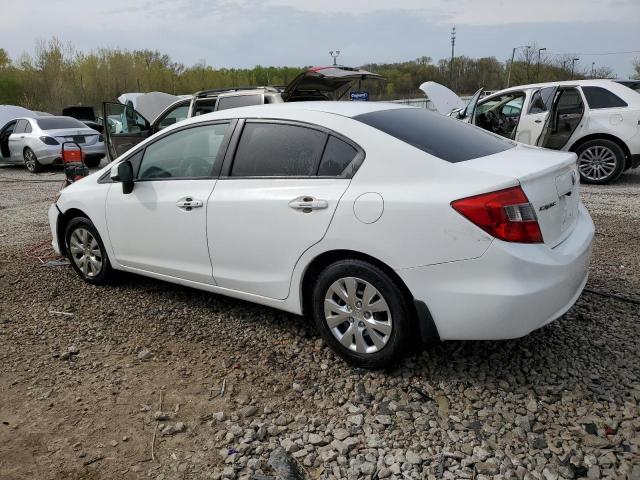Photo 2 from auction – 2012 HONDA CIVIC LX with VIN 2HGFB2F56CH336093