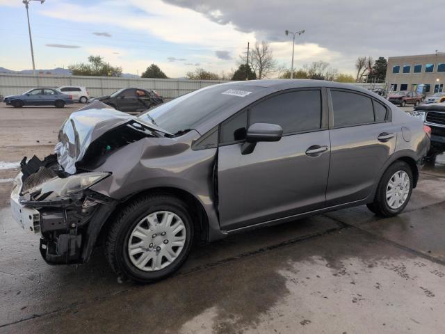 HONDA CIVIC LX 2015 with VIN 19XFB2F54FE283358 - Photo from auction
