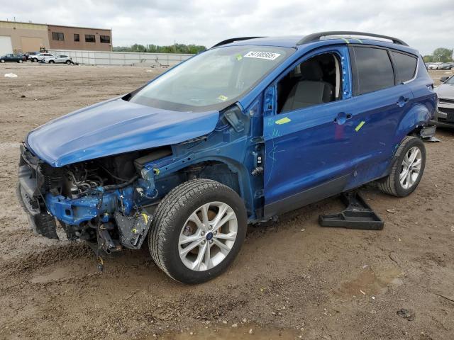 FORD ESCAPE SE 2018 with VIN 1FMCU0GD6JUD42729 - Photo from auction