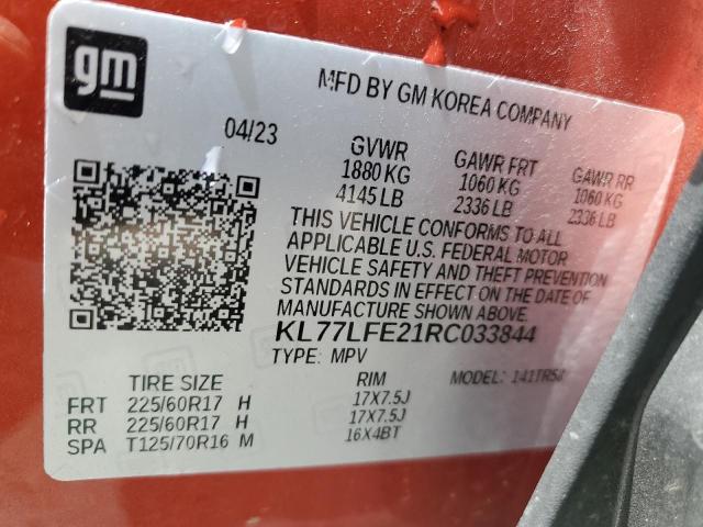 Photo 14 from auction – 2024 CHEVROLET TRAX LS with VIN KL77LFE21RC033844