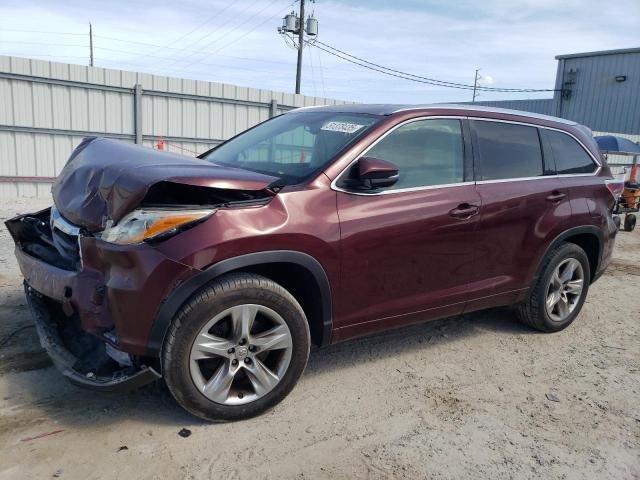 TOYOTA HIGHLANDER 2015 with VIN 5TDYKRFH8FS104031 - Photo from auction