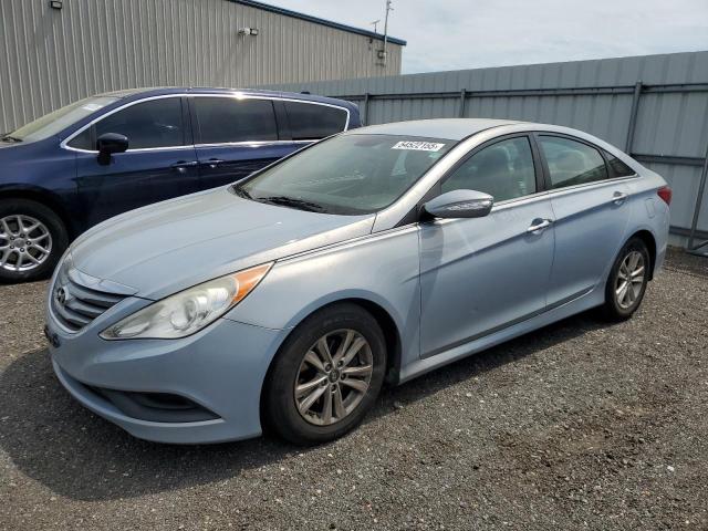 HYUNDAI SONATA GLS 2014 with VIN 5NPEB4AC6EH857045 - Photo from auction