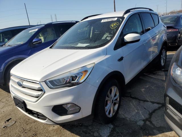 FORD ESCAPE SEL 2018 with VIN 1FMCU9HD7JUD08348 - Photo from auction