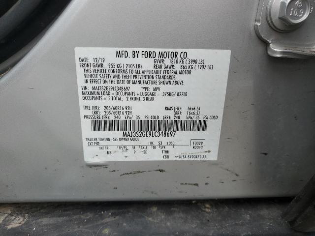 Photo 14 from auction – 2020 FORD ECOSPORT S with VIN MAJ3S2GE9LC348697