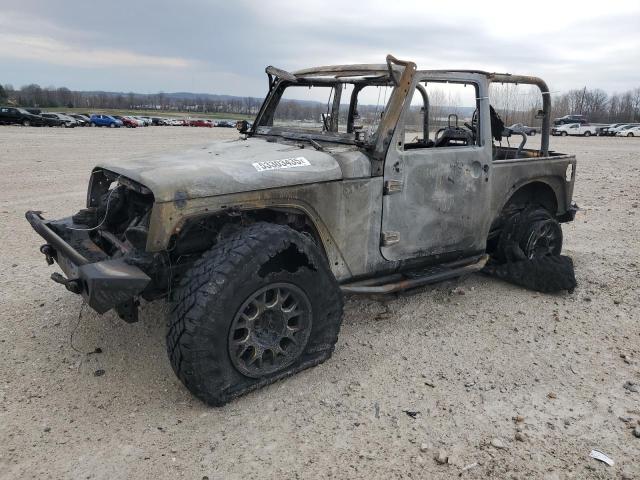 JEEP WRANGLER S 2012 with VIN 1C4AJWAG7CL210954 - Photo from auction