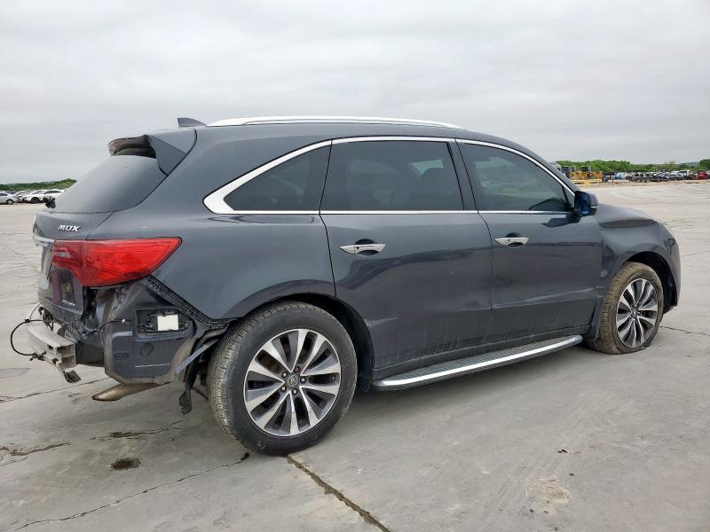 Photo 3 from auction – 2016 ACURA MDX TECHNO with VIN 5FRYD4H44GB025810