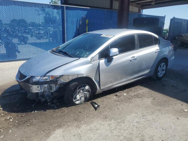 HONDA CIVIC LX 2013 with VIN 19XFB2F57DE013490 - Photo from auction