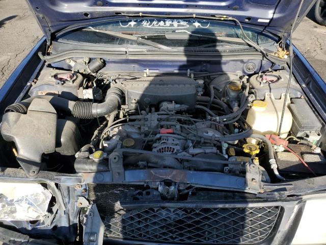 Photo 11 from auction – 2001 SUBARU FORESTER S with VIN JF1SF65501G713476