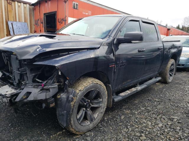Photo 1 from auction – 2018 RAM 1500 SPORT with VIN 1C6RR7UT6JS259809