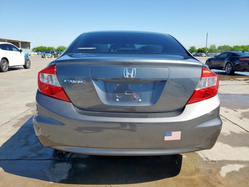Photo 6 from auction – 2012 HONDA CIVIC LX with VIN 19XFB2F56CE334631