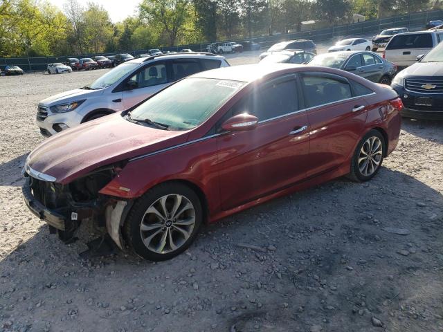 HYUNDAI SONATA SE 2014 with VIN 5NPEC4AC1EH819218 - Photo from auction
