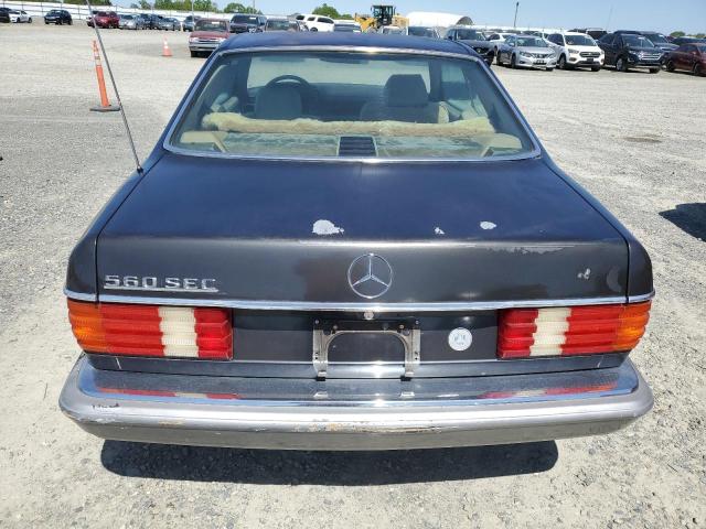 Photo 6 from auction – 1987 MERCEDES-BENZ 560 SEC with VIN WDBCA45D3HA358923