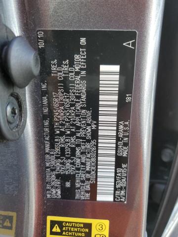 Снимка 14 от търг – 2011 TOYOTA HIGHLANDER с VIN 5TDZK3EH3BS028795
