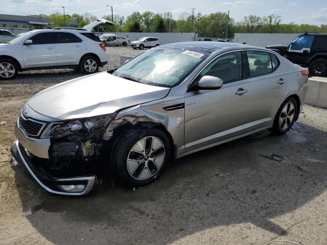 KIA OPTIMA HYB 2013 with VIN KNAGM4AD1D5059608 - Photo from auction