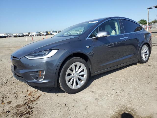 TESLA MODEL X 2018 with VIN 5YJXCAE26JF100094 - Photo from auction