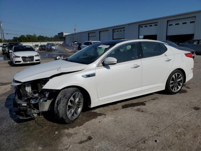 KIA OPTIMA SX 2015 with VIN 5XXGR4A6XFG498701 - Photo from auction