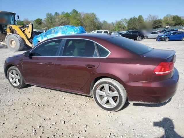 Photo 2 from auction – 2012 VOLKSWAGEN PASSAT SE with VIN 1VWBN7A38CC035767