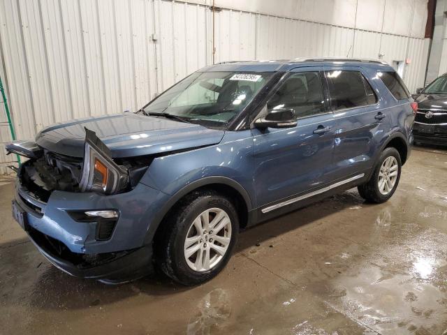 FORD EXPLORER X 2018 with VIN 1FM5K8DH7JGC61449 - Photo from auction