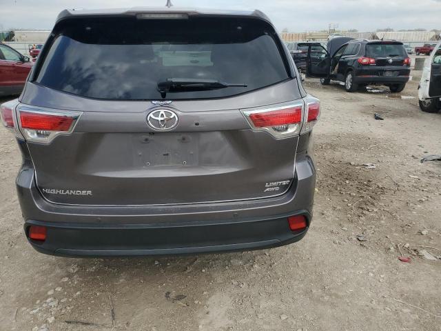 Photo 6 from auction – 2016 TOYOTA HIGHLANDER LIMITED with VIN 5TDDKRFH6GS273416