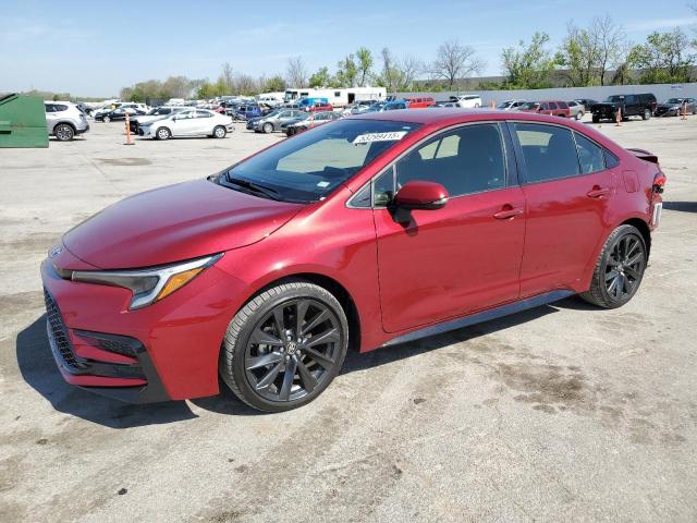 TOYOTA COROLLA LE 2024 with VIN JTDBCMFE4RJ019023 - Photo from auction