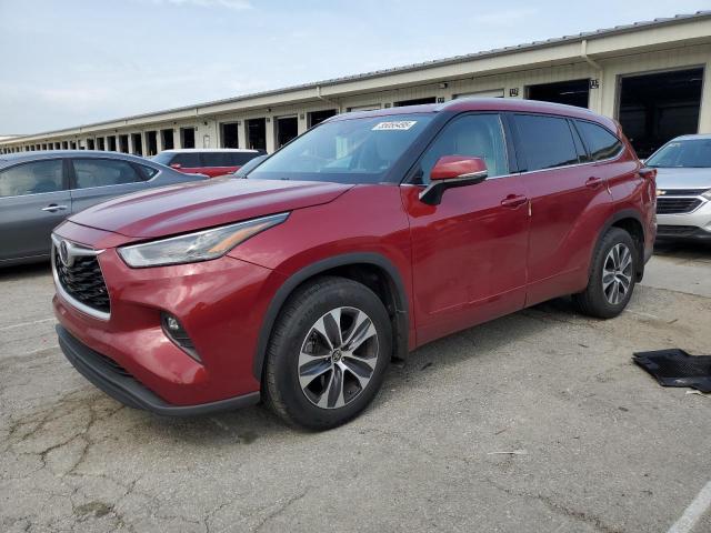 Photo 1 from auction – 2022 TOYOTA HIGHLANDER with VIN 5TDGZRAH5NS548626