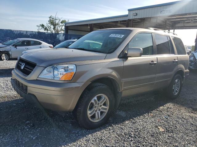 HONDA PILOT EXL 2004 with VIN 2HKYF18764H562647 - Photo from auction
