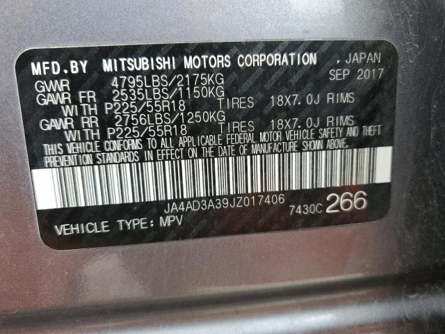 Photo 14 from auction – 2018 MITSUBISHI OUTLANDER with VIN JA4AD3A39JZ017406