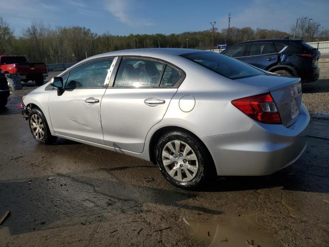 Photo 2 from auction – 2012 HONDA CIVIC LX with VIN 19XFB2F56CE327906