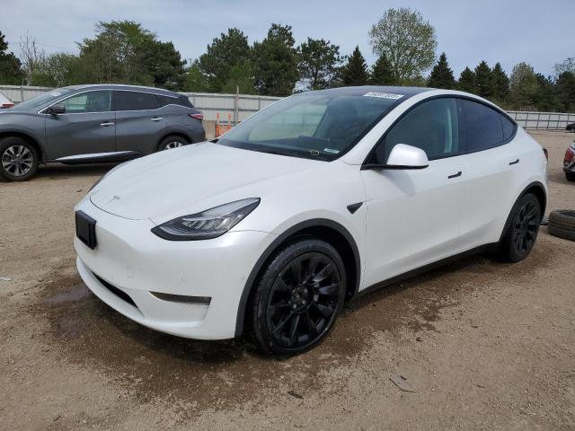 TESLA MODEL Y 2021 con VIN 5YJYGDEE8MF233884 - Foto de la subasta