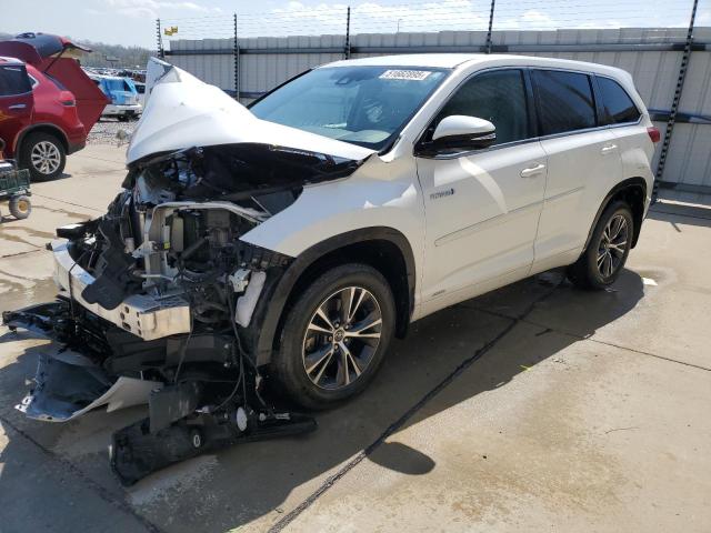 TOYOTA HIGHLANDER 2018 with VIN 5TDBGRFH3JS048273 - Photo from auction