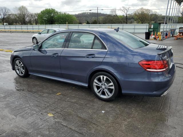 Photo 2 from auction – 2016 MERCEDES-BENZ E 250 BLUE with VIN WDDHF0EB0GB180225