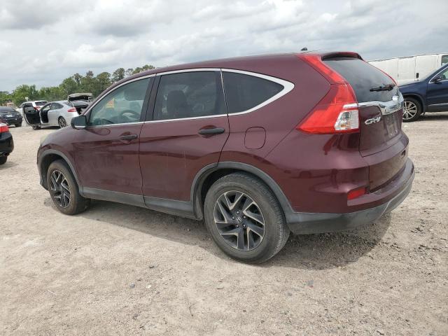 Photo 2 from auction – 2016 HONDA CR-V SE with VIN 5J6RM3H49GL022313