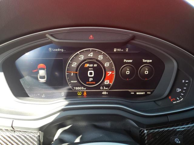 Photo 9 from auction – 2018 AUDI RS5 with VIN WUAPWAF59JA902120