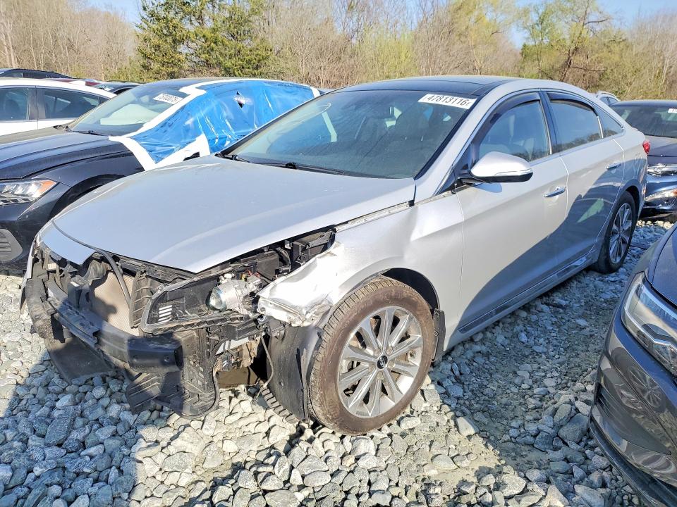 HYUNDAI SONATA 2016 with VIN 5NPE34AFXGH288162 - Photo from auction