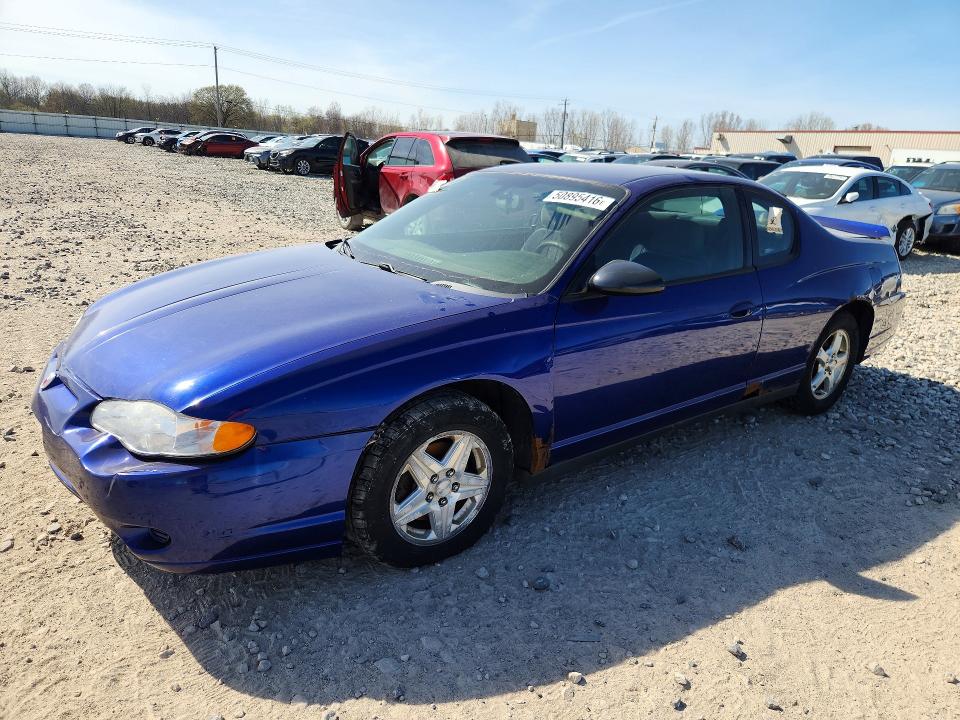 Photo 1 from auction – 2005 CHEVROLET MONTE CARLO with VIN 2G1WW12E559207383