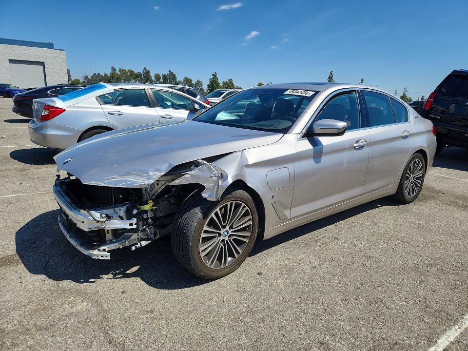 BMW 530E 2019 with VIN WBAJA9C55KB398663 - Photo from auction