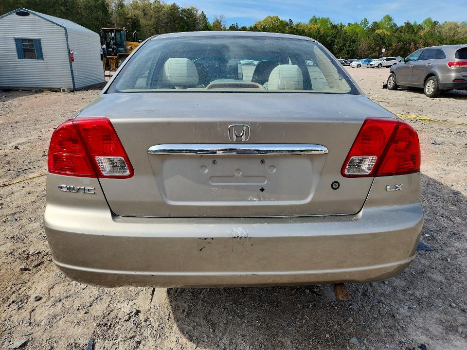 Photo 6 from auction – 2003 HONDA CIVIC with VIN 2HGES16593H586112