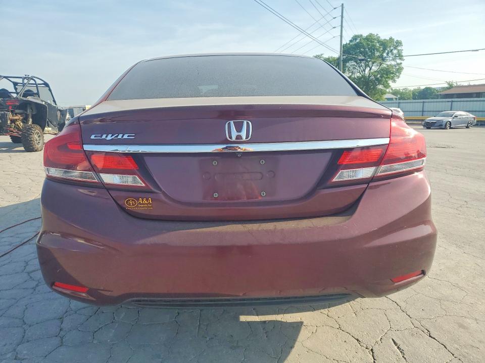 Photo 6 from auction – 2015 HONDA CIVIC with VIN 19XFB2F82FE057409