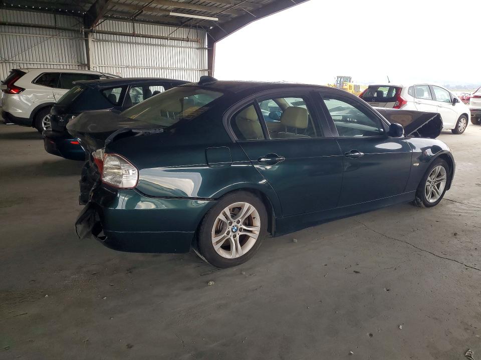 Photo 3 from auction – 2008 BMW 328 with VIN WBAVA375X8NL49569