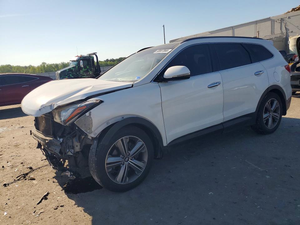 HYUNDAI SANTA FE 2014 with VIN KM8SRDHF4EU077450 - Photo from auction