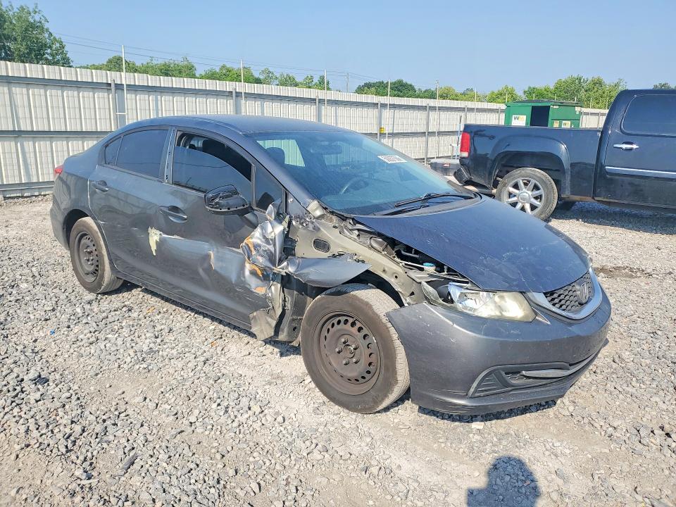 Photo 4 from auction – 2013 HONDA CIVIC with VIN 19XFB2F50DE095014