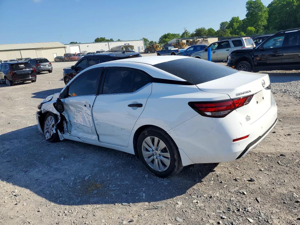Photo 2 from auction – 2025 NISSAN SENTRA with VIN 3N1AB8BV2SY225019